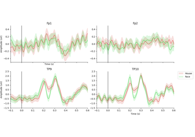 N170 Load and Visualize Data